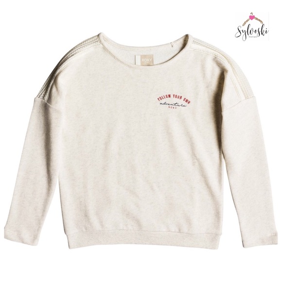 Roxy Other - 🆕Roxy Glitter And Gold Sweatshirt